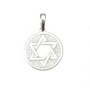 Срібна підвіска Зірка Давида 
