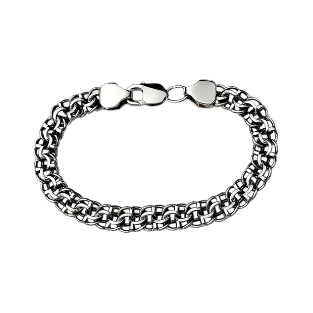 Срібний браслет Класичний Бісмарк 