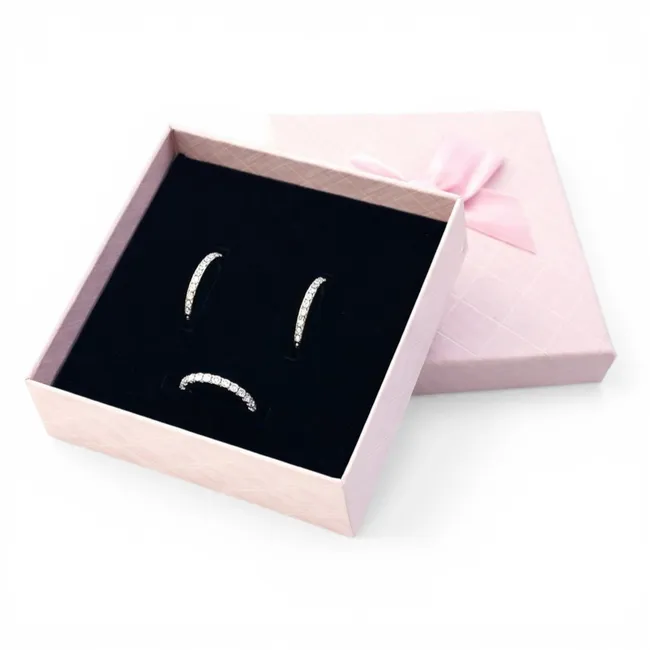 Подарунок для сестри Срібний набір Доріжка 