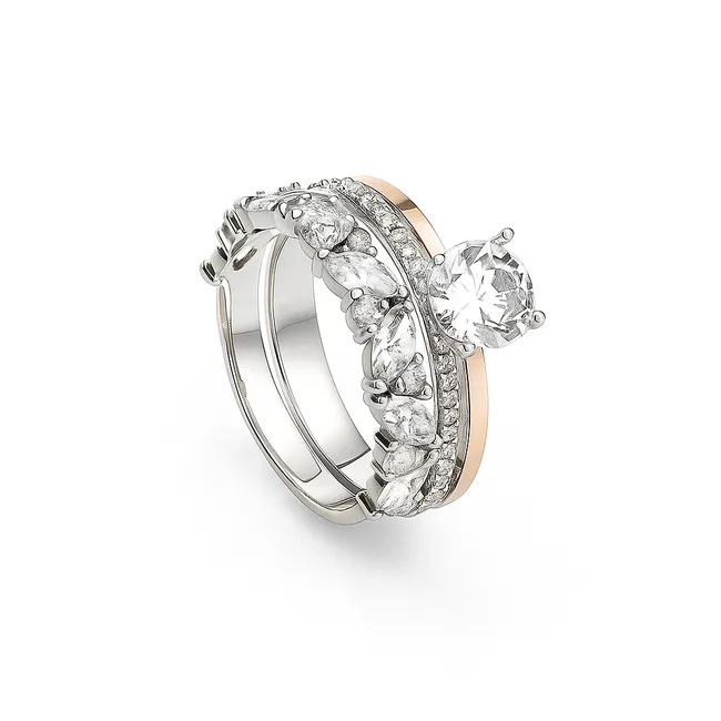 Серебряное  кольцо Любимая 