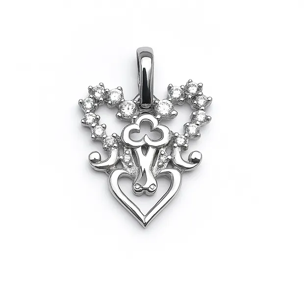 Серебряная подвеска Овен