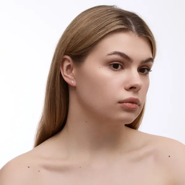 Срібні Сережки Кристалики