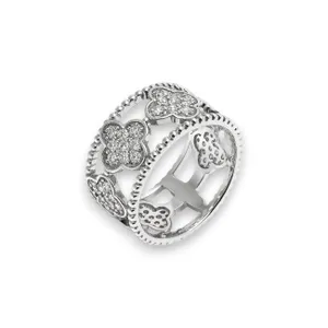 Срібна каблучка Сільвія  