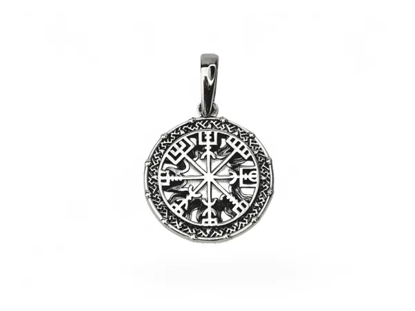 Срібна підвіска Коло Роду