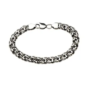 Серебрянный браслет Классический Бисмарк