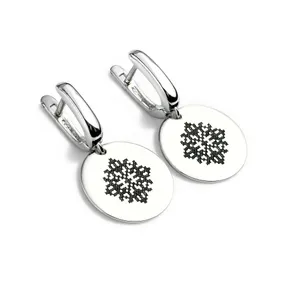 Срібні сережки Монети  