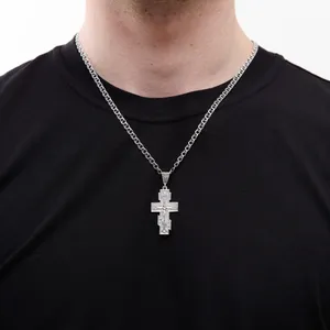 Срібний чоловічий набір Дар та Коробка під набір квадратна  зображення 2