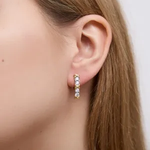 Срібні сережки Насолода  зображення 3