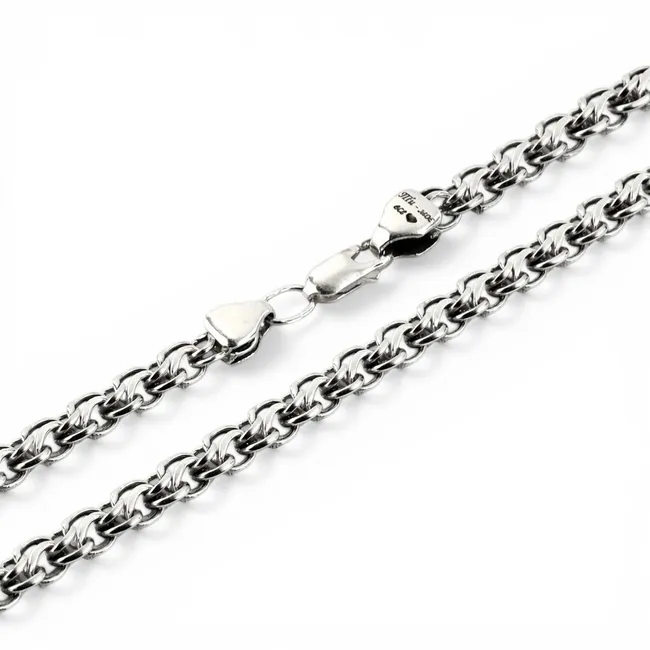 Срібний браслет Подвійний Струмок  