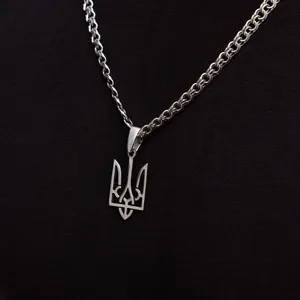 Срібна підвіска Тризуб   зображення 3