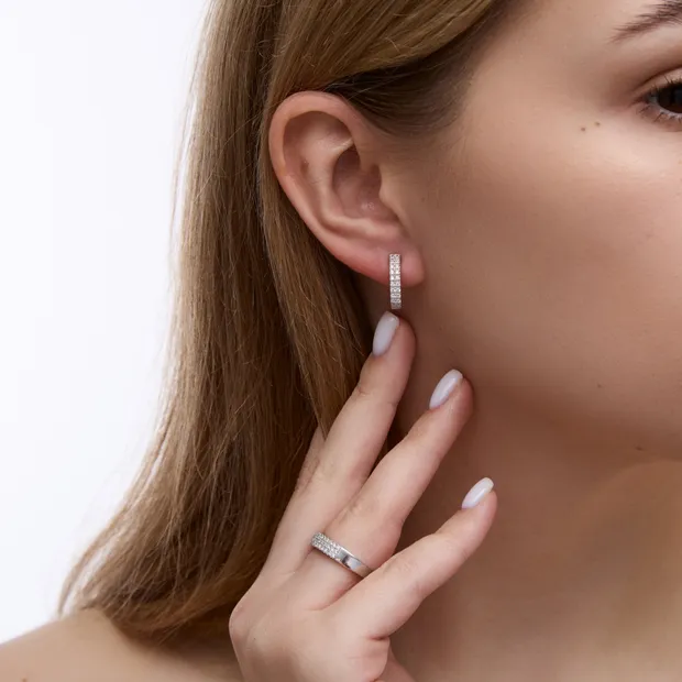 Срібний набір Мадонна