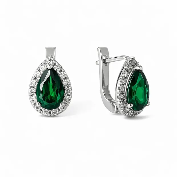 Silver earrings Hürrem