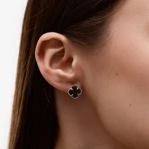 Срібні сережки Конюшина   зображення 6