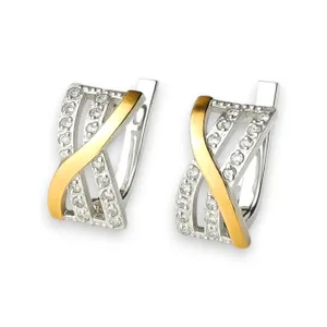 Срібні сережки Валентина  