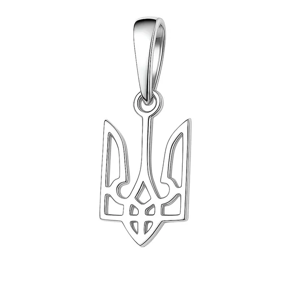 Silver Trident Pendant