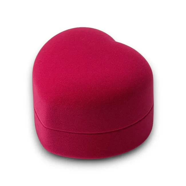 Футляр Сердечко маленький рожевий  