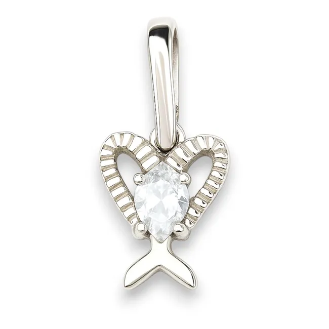 Срібна підвіска Козеріг 