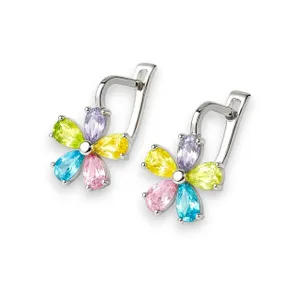 Срібні сережки Еда  