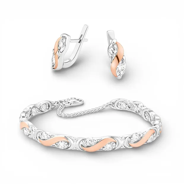 Срібний набір Панна