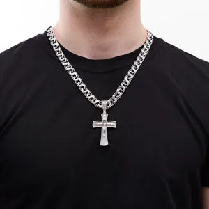 Silver cross with crucifix Life  зображення 3