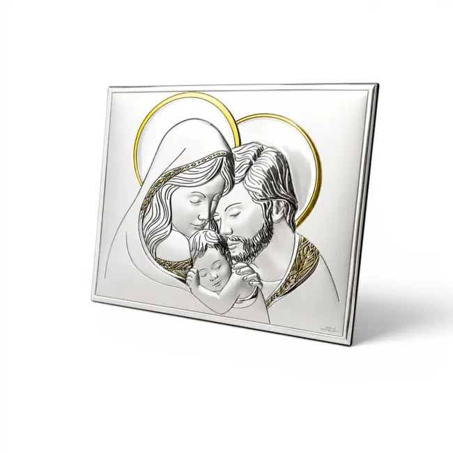 Срібна ікона Сім'я 