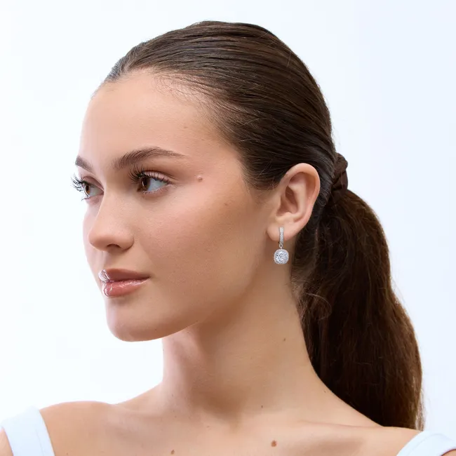 Срібні сережки Смарагд   зображення 9