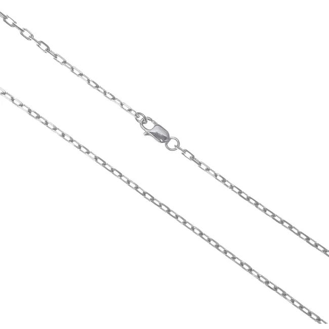 Серебряная цепочка Якорь  