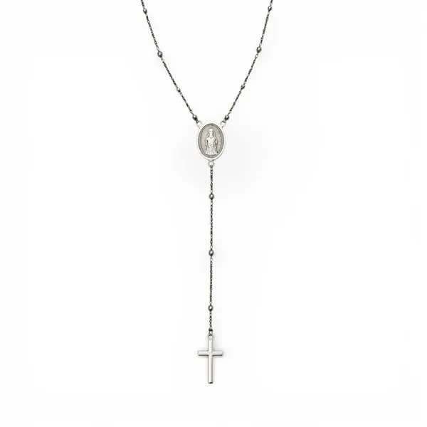 Срібне кольє Вервиця