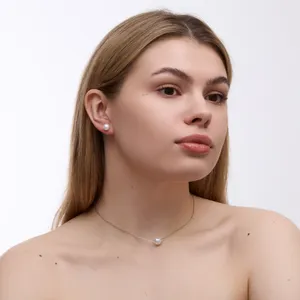 Срібний набір Перли  зображення 2