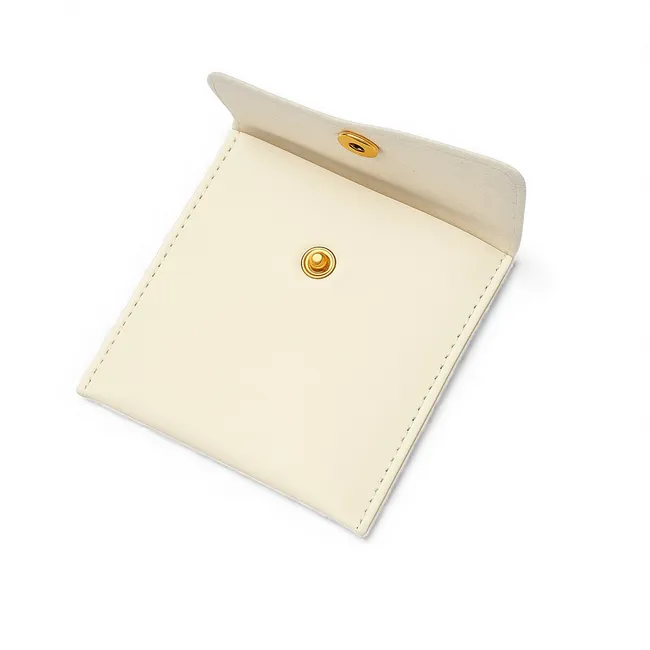 Гаманець Білий шкіряний  зображення 2
