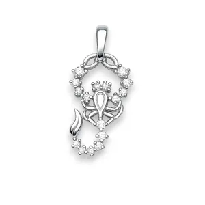 Срібна підвіска Скорпіон 