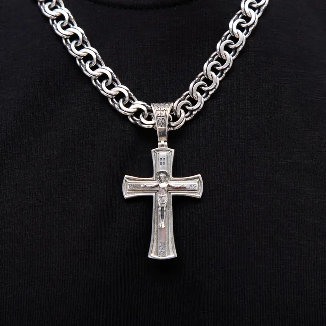 Silver cross with crucifix Life  зображення 4