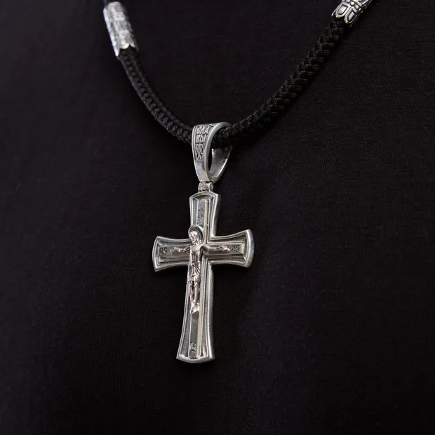 Срібний чоловічий набір Життя 