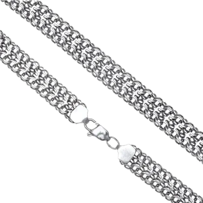 Срібний ланцюжок Тризуб  