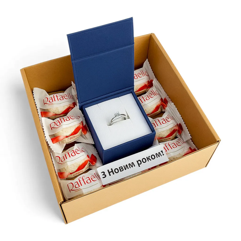 Срібна каблучка Мелана та Палаюча коробка