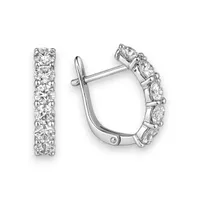 Срібні сережки Містерія  