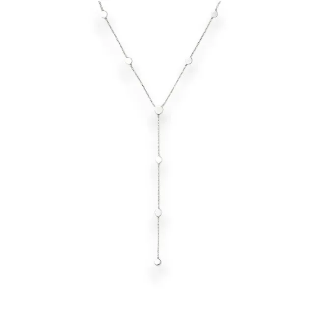 Срібне кольє Монетки  