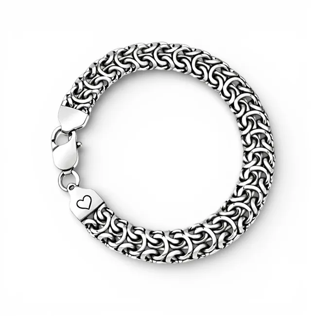 Срібний браслет Рамзес  