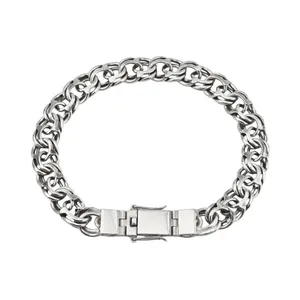 Срібний браслет Класичний Бісмарк з коробкою 