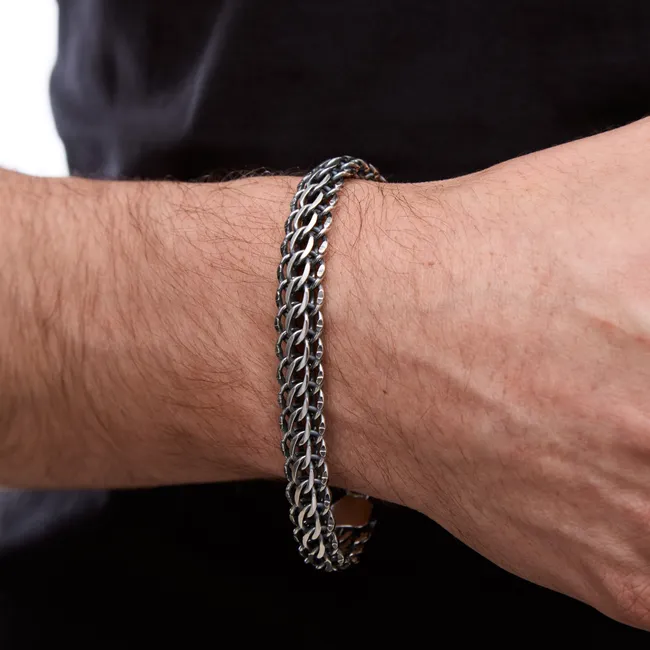 Silver bracelet Python  зображення 3