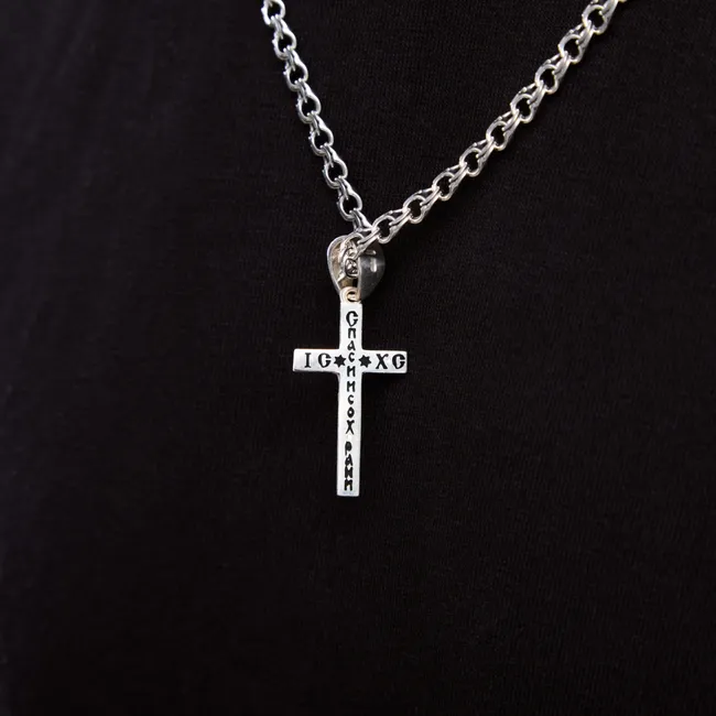 Срібний чоловічий набір Ніжність  зображення 5