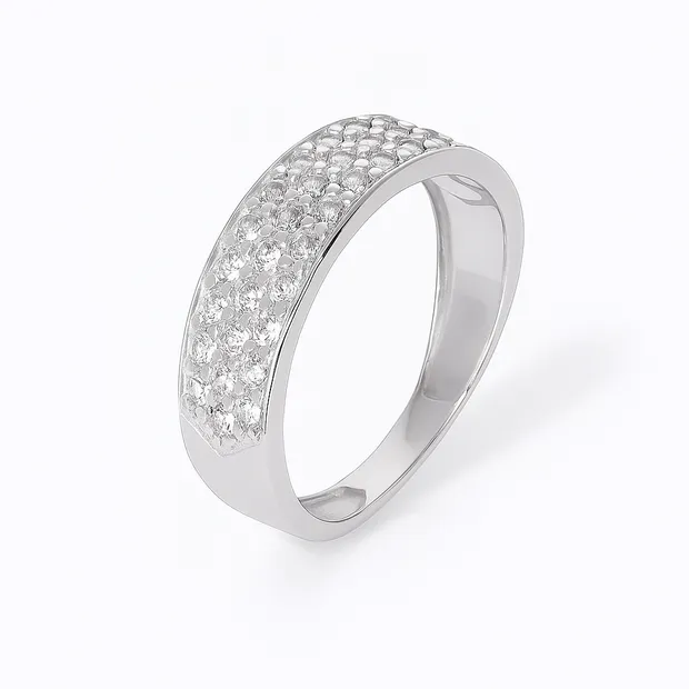 Silver ring Madonna