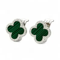 Срібні Сережки Конюшина 