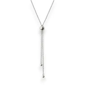 Срібне кольє Полен  