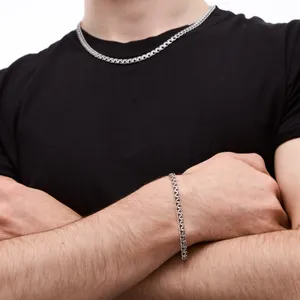 Срібний чоловічий набір Грецький Бісмарк  зображення 3