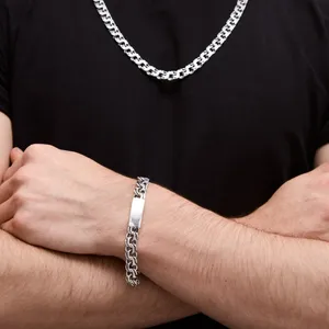 Срібний чоловічий набір Техас  зображення 3