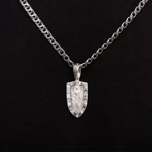 Срібна підвіска Щит Архангел   зображення 4