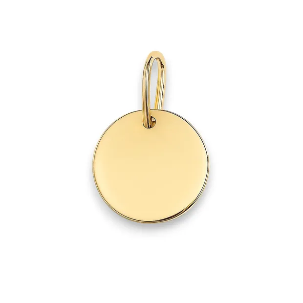 Silver padviska for engraving Coin with gilding