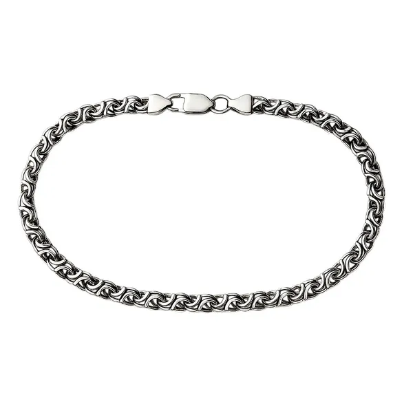 Срібний браслет Подвійний Струмок 