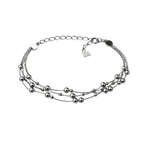 Срібний браслет Кульки 